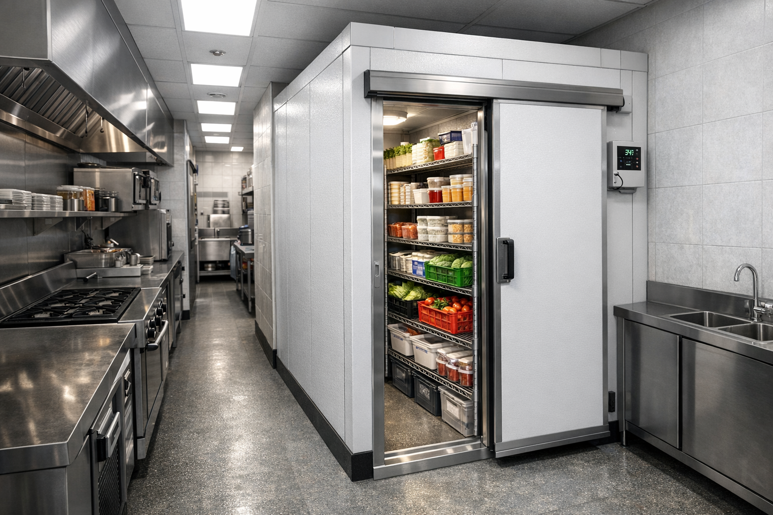 Cold Kitchen Example Ammonia Compressors, Ice Making Plant, Cold Room Plant & Water Chilling ...