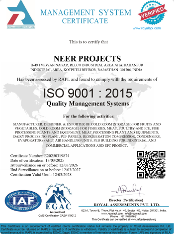 ISO 9001:2015 Certificate