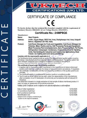 CE Certificate